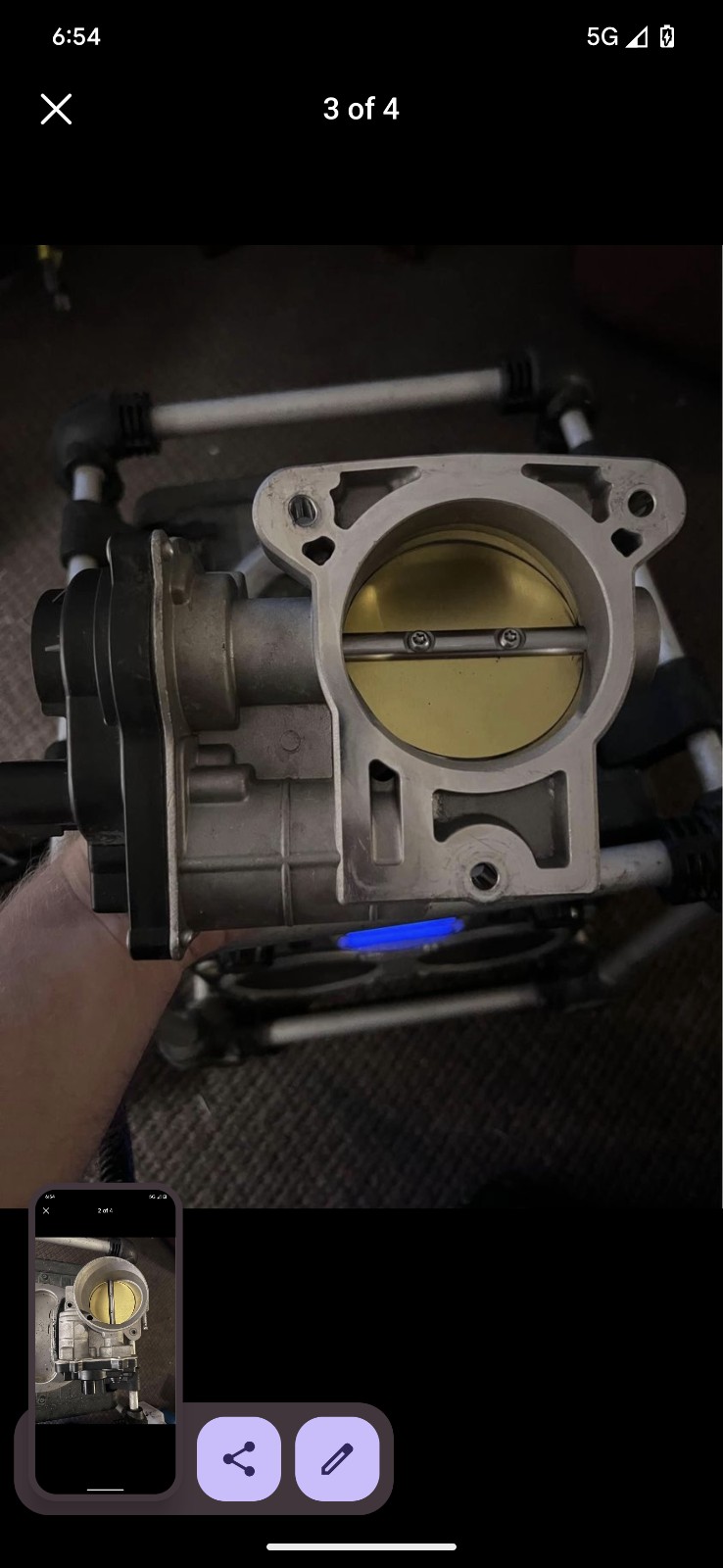 Throttle body GM 5.3l LS