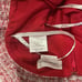 Lovers + Friends a Mini Skort - XS - Red White Pink Plaid Fringe Skirt / Short
