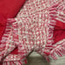 Lovers + Friends a Mini Skort - XS - Red White Pink Plaid Fringe Skirt / Short