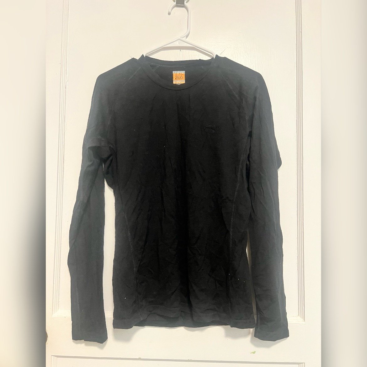 Icebreaker Bodyfit 200 Merino Wool Top long sleeve Base Layer Mens Size M