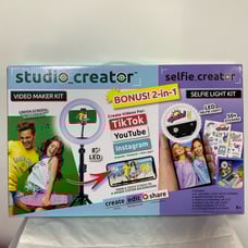 Studio Creator selfie vidio maker kit tiktok you tube instagram New gift set