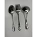 Oneida craft Deluxe Chateau Stainless Slotted Spoon Fork Ladle 3 Serving Pcs