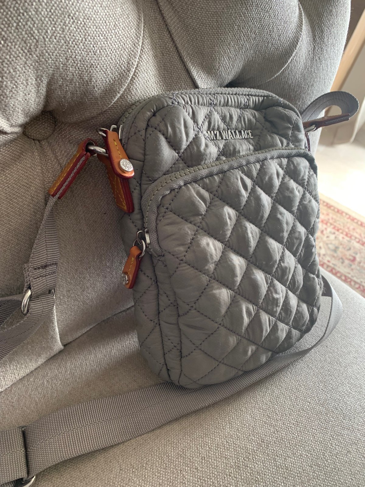 MZ WALLACE Metro Quilted Nylon Crossbody Bag