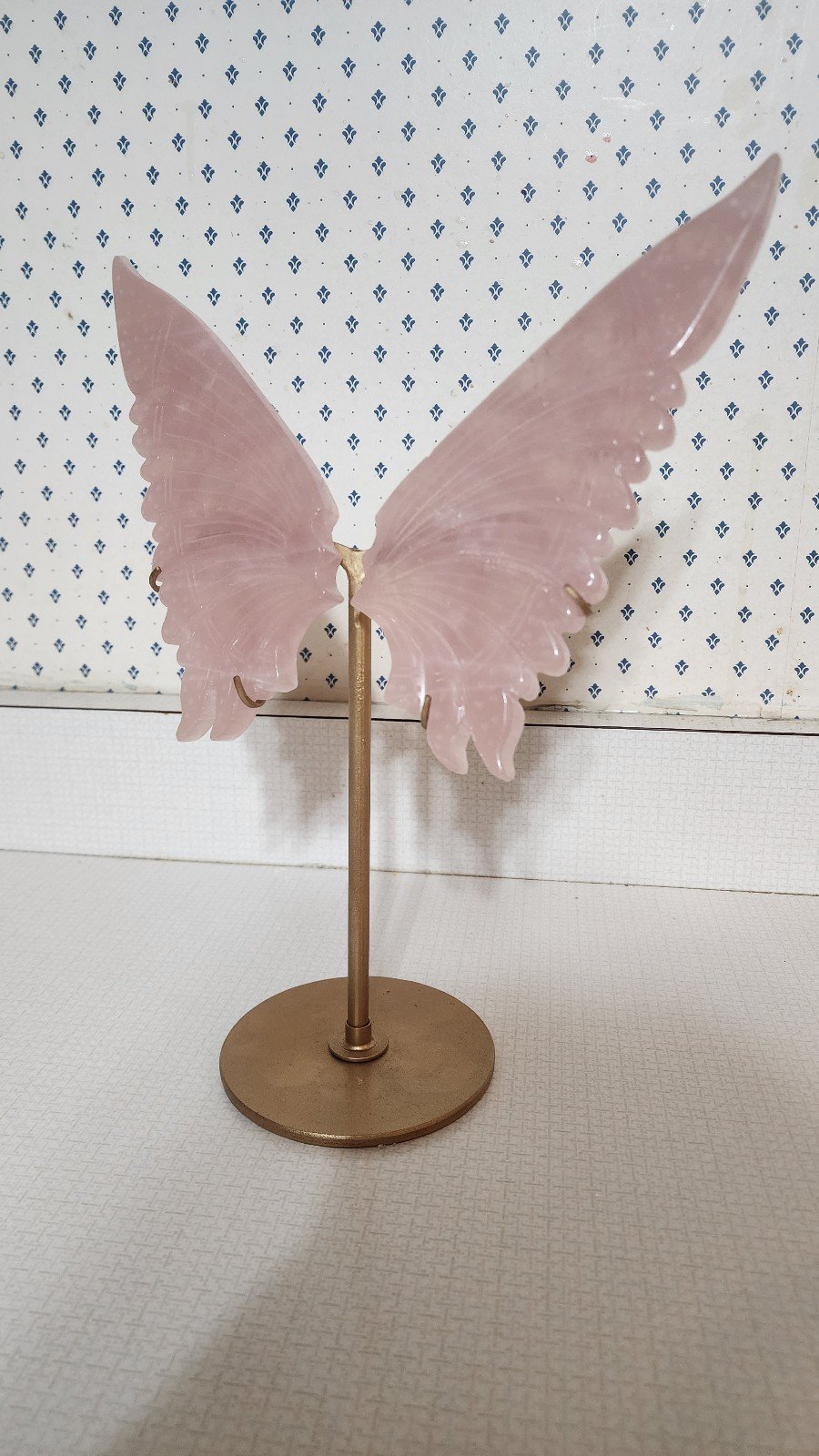 Rose Quartz Fairy Wings