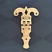 Set of 4 Heavy Metal Brass Surface Ice Box Hinges Vintage