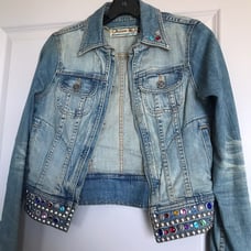 Designer Jeans Jacket embellished