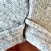 Vintage Kittens Gray Nightgown S/M 80s Sleepwear Fuzzy Cats Sweatshirt Gown