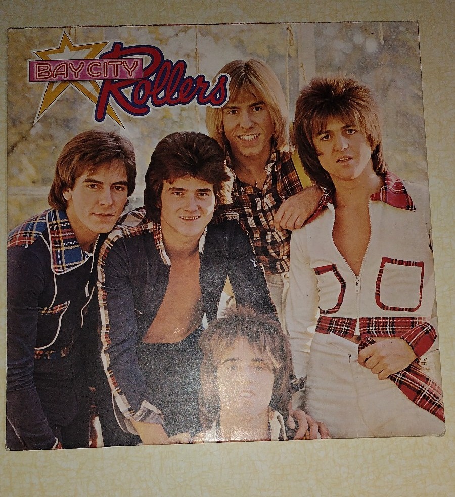 LOT - Bay City Rollers LP Vinyl Records - IMPORT ITALY - WOULDNT YOU LIKE IT?