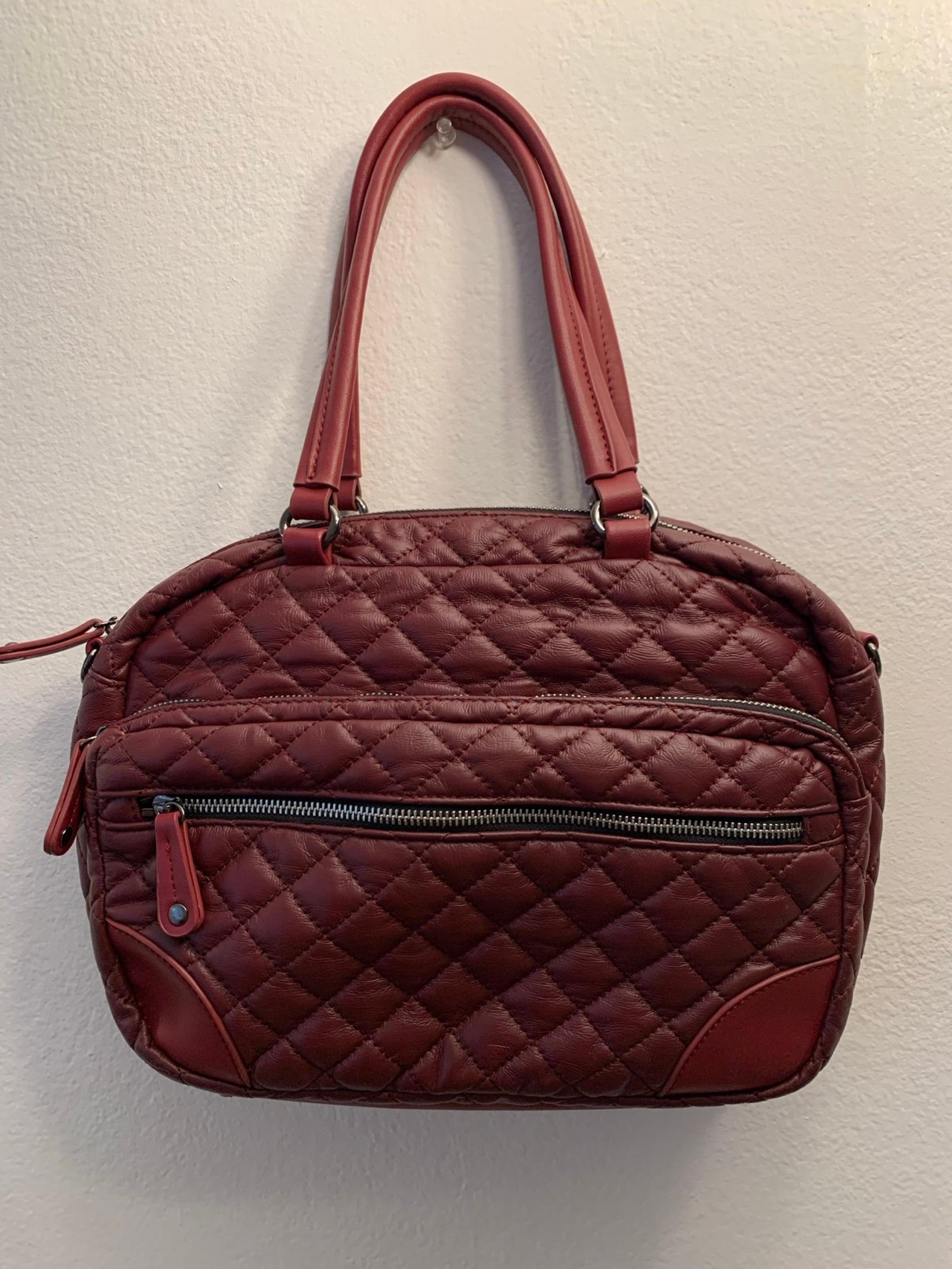 UrbanFit by Urban Expressions Women's Hand Bag With Handles 3 Zipper Compart
