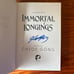 Immortal Longings Waterstones Exclusive Signed Edition
