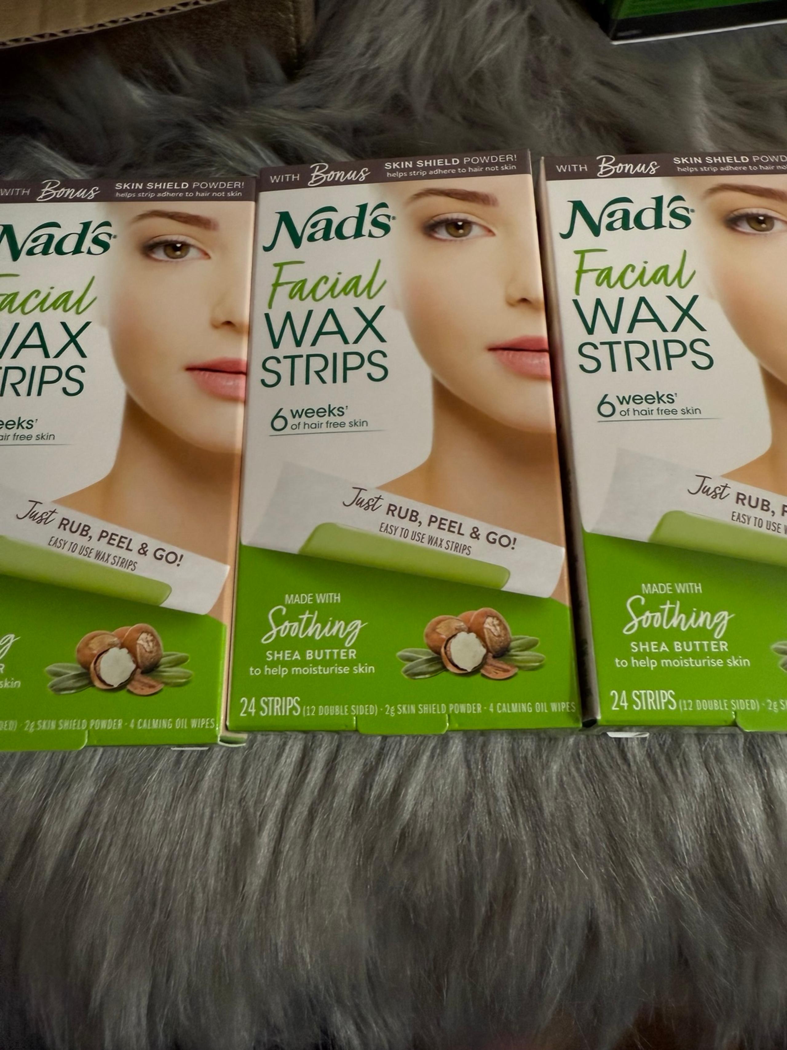 Nads Facial Wax Strips