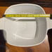 Vintage CorningWare blue cornflower casserole dish with Pyrex lid 1 3/4 quart