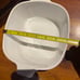 Vintage CorningWare blue cornflower casserole dish with Pyrex lid 1 3/4 quart
