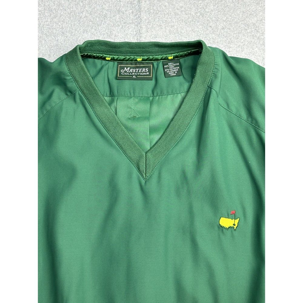 VINTAGE Masters Collection Vest Adult Extra Large Green Augusta Golf Y2K Mens