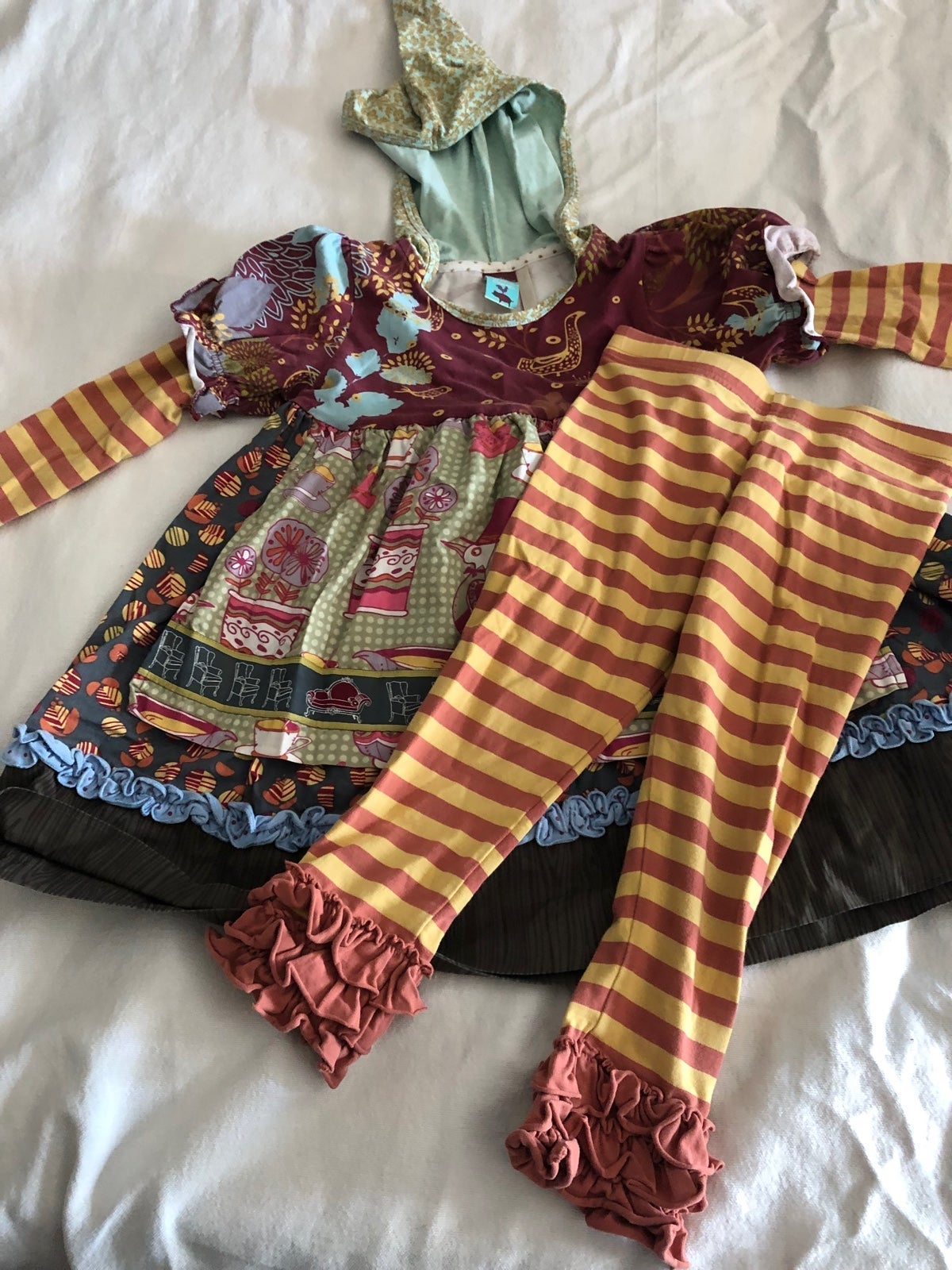 Vintage Matilda Jane Character Counts Gnome Dress