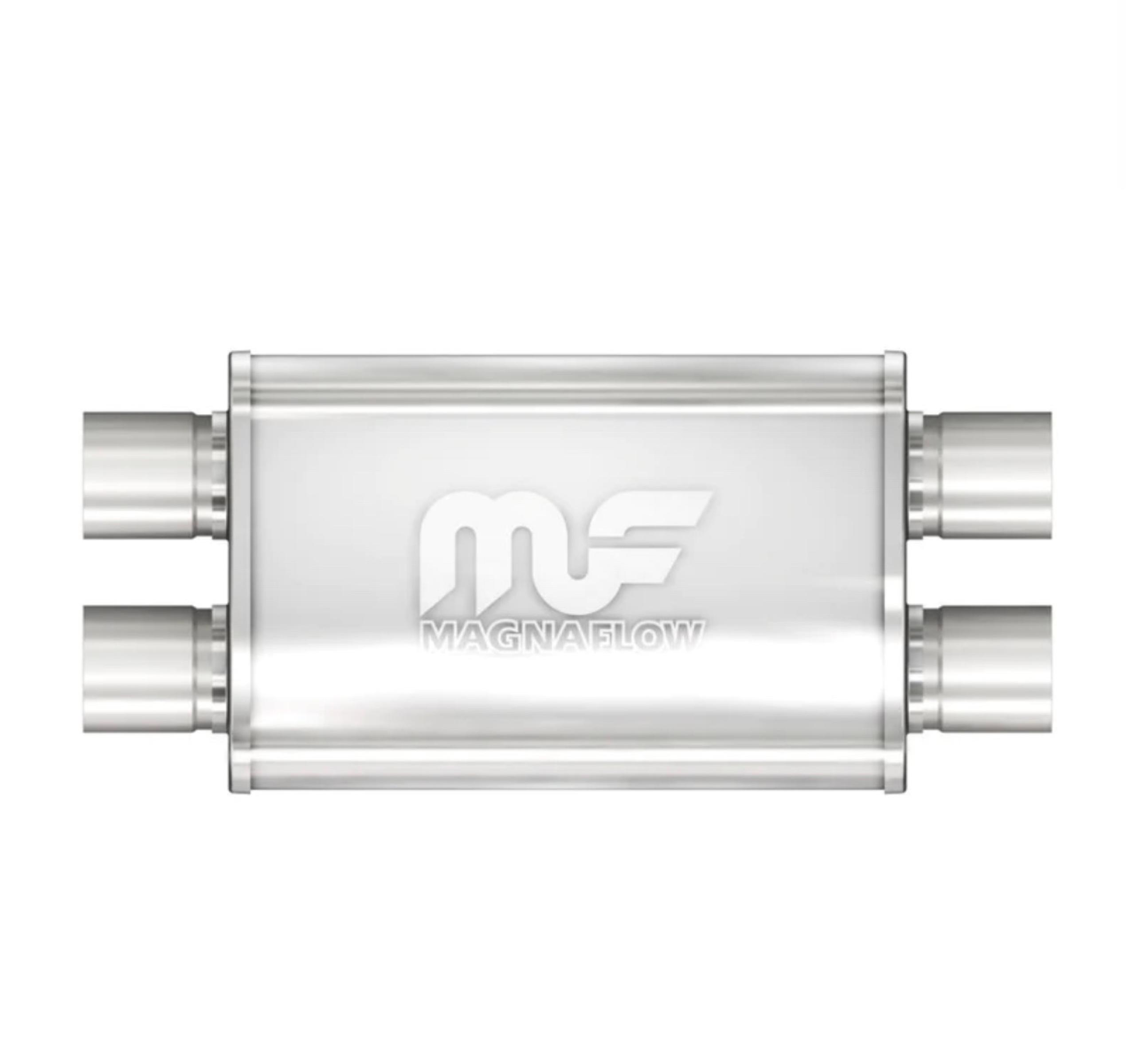 Magnaflow 2.25”  Dual Inlet & Outlet