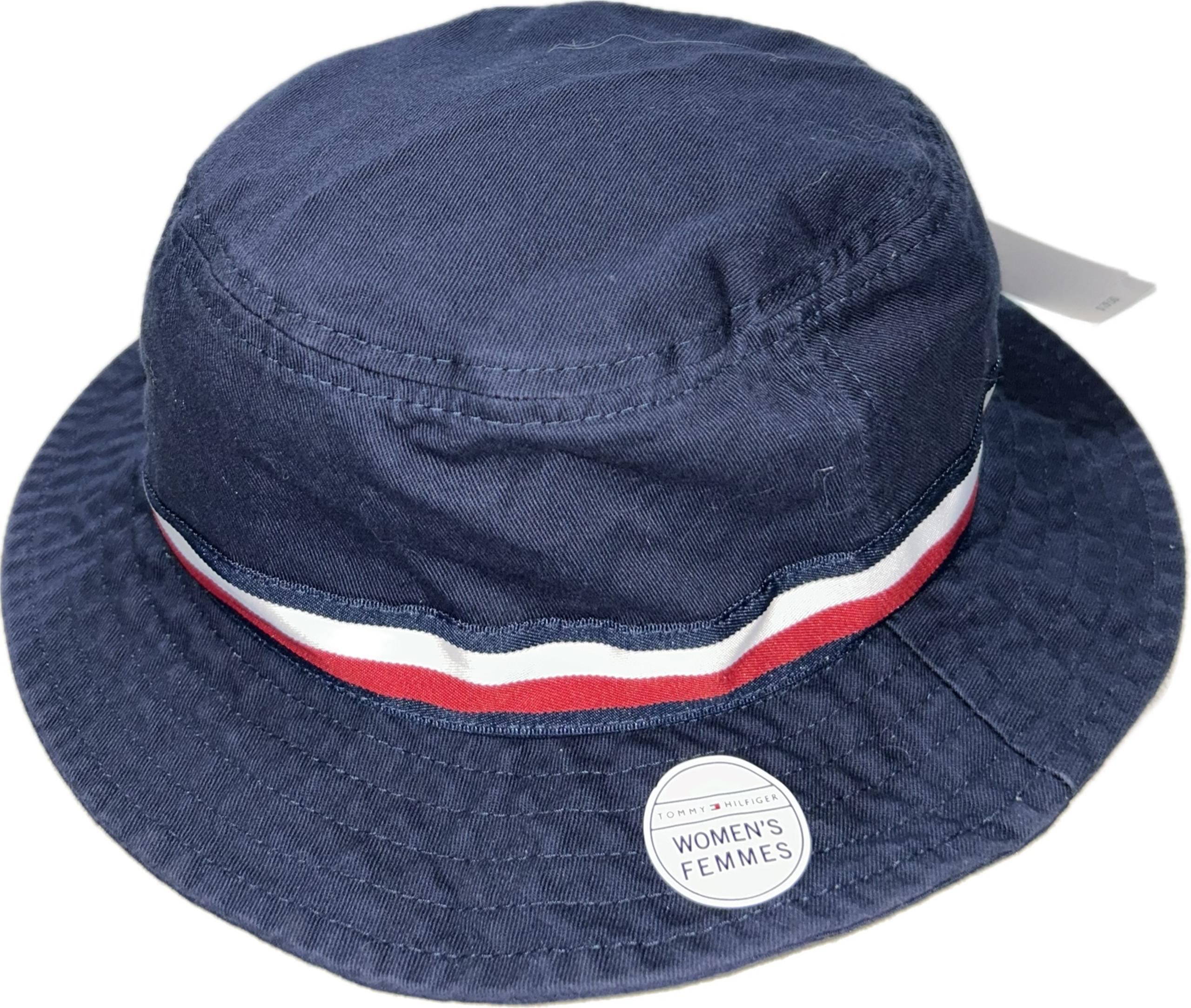 Womens Tommy Hilfiger Blue Bucket Hat OS One Size New With Tags