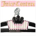 Juicy Couture Notched Shoulder Space Saving Crown Top Set of 20 Hangers- Black