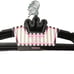 Juicy Couture Notched Shoulder Space Saving Crown Top Set of 20 Hangers- Black