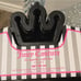 Juicy Couture Notched Shoulder Space Saving Crown Top Set of 20 Hangers- Black