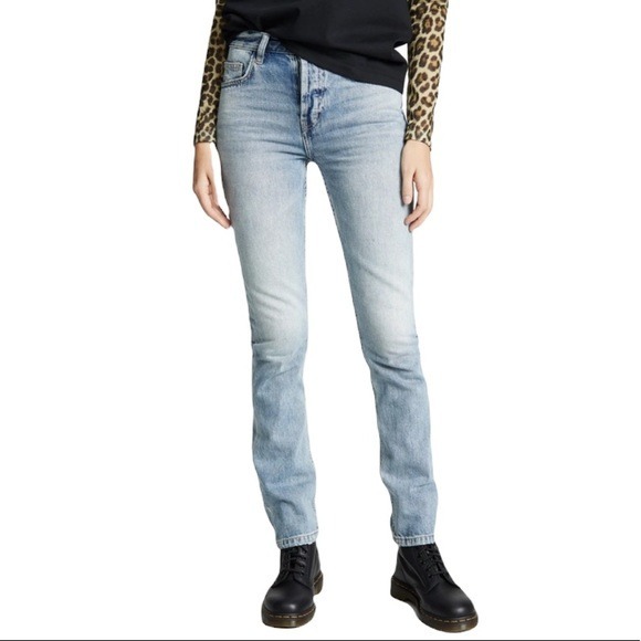 Current Elliott the Stovepipe jeans in Hartley wash size 27
