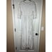 Tea n Rose Crochet Lace Overlay White Boho Wedding Maxi Dress Medium Large