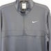 Nike Dri-FIT Half-Zip Golf Pullover Men's Grey/White (CK6076-021) Sz Medium NEW