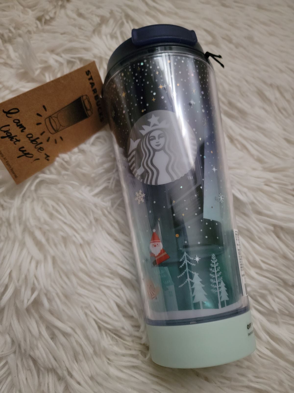 NWT Starbucks Korea LED Tumbler 2017