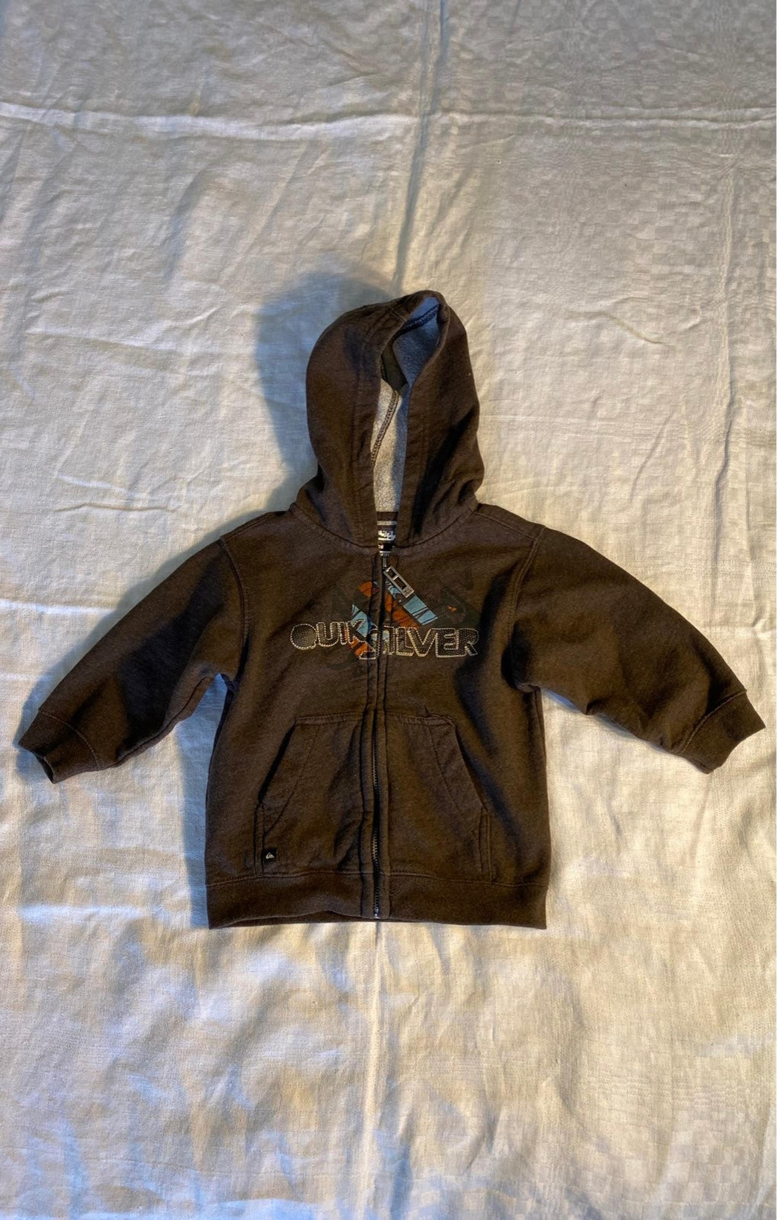Kids Quiksilver Hoodie Sweatshirt Size 2T