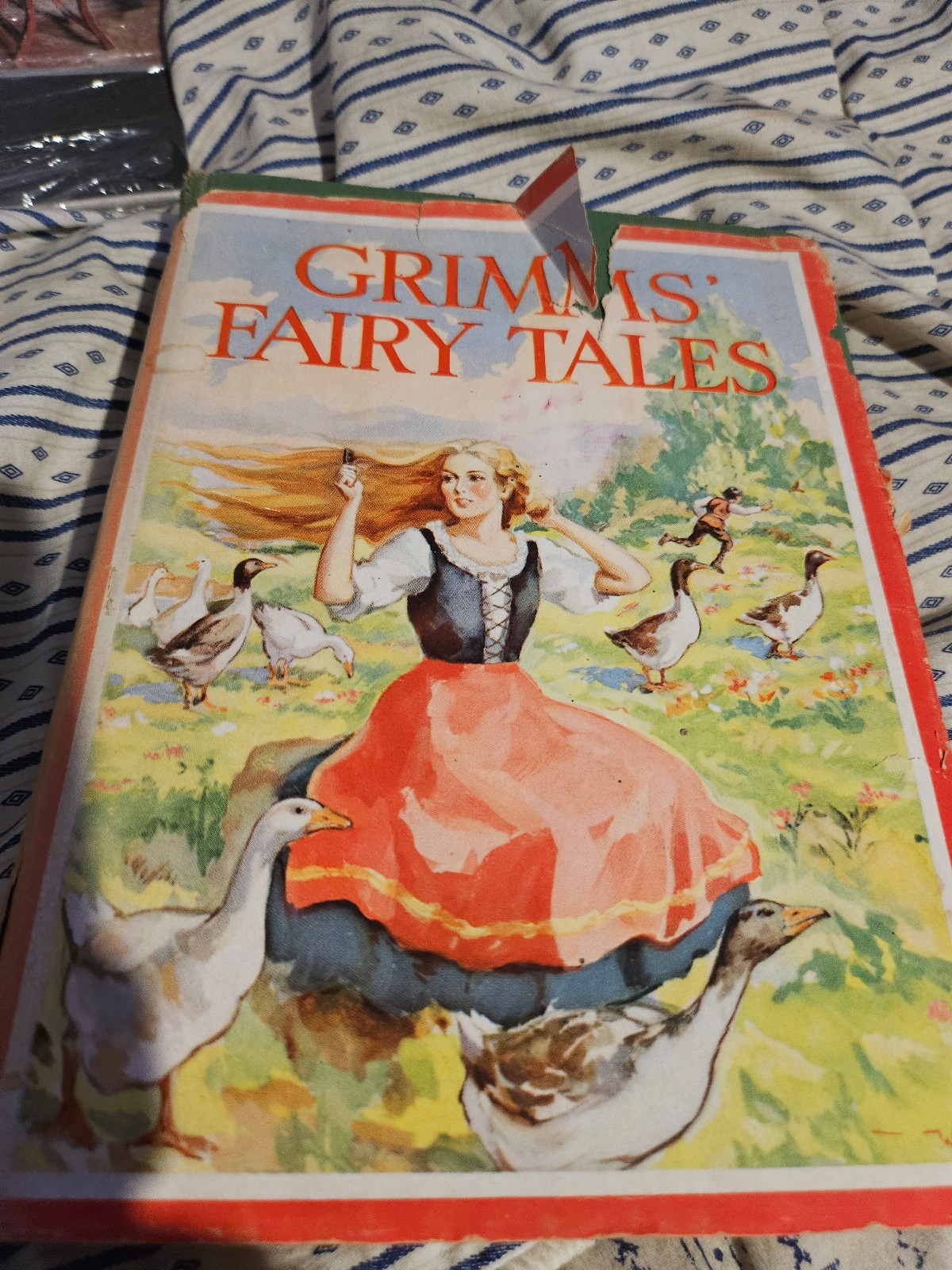 1941 Grimms fairy tales book