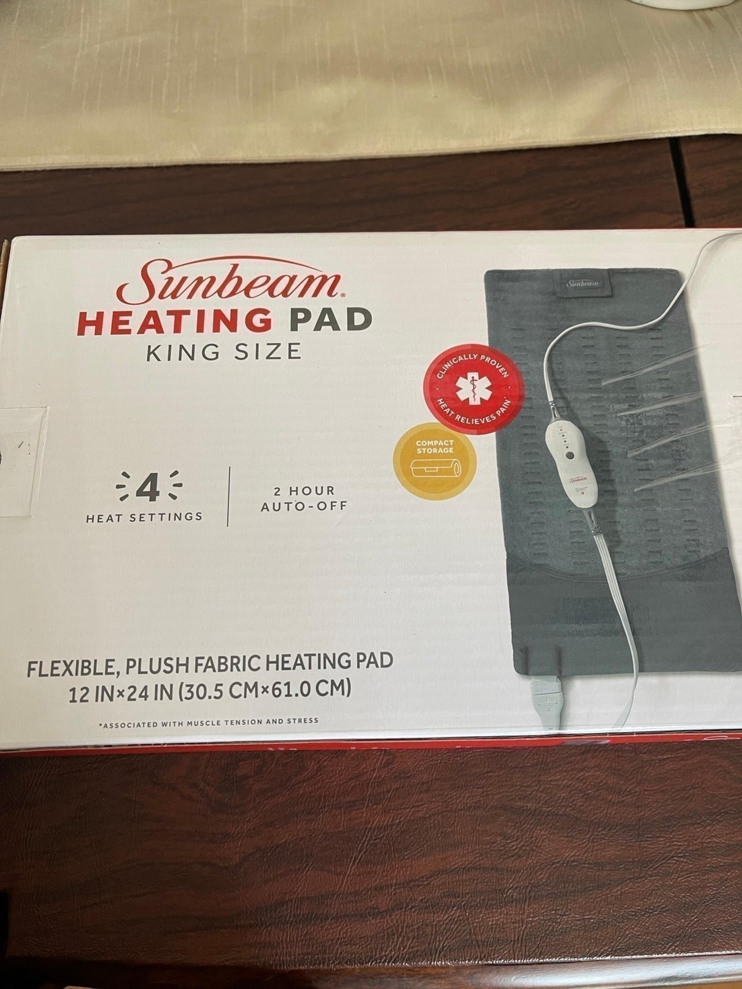 New king size heating pad