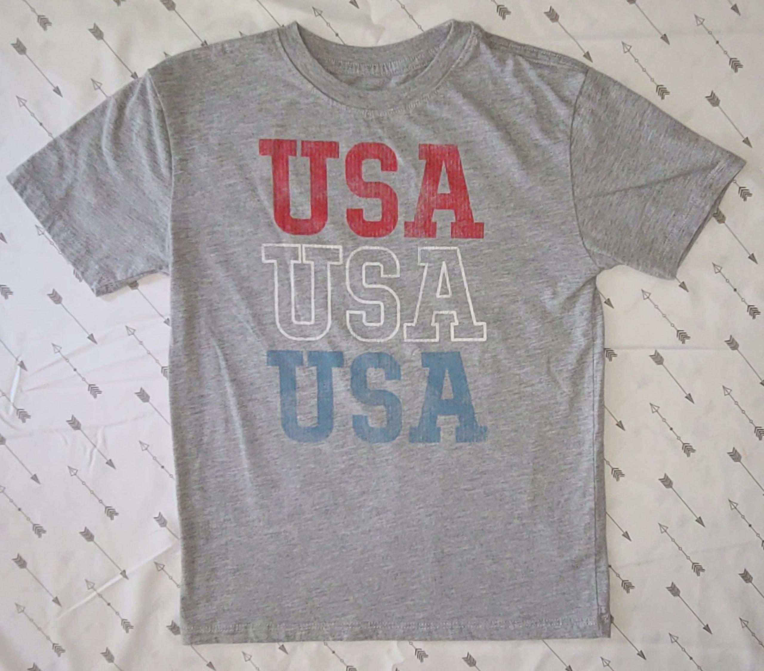 Kids Size SM USA Shirt - Mad Engine
