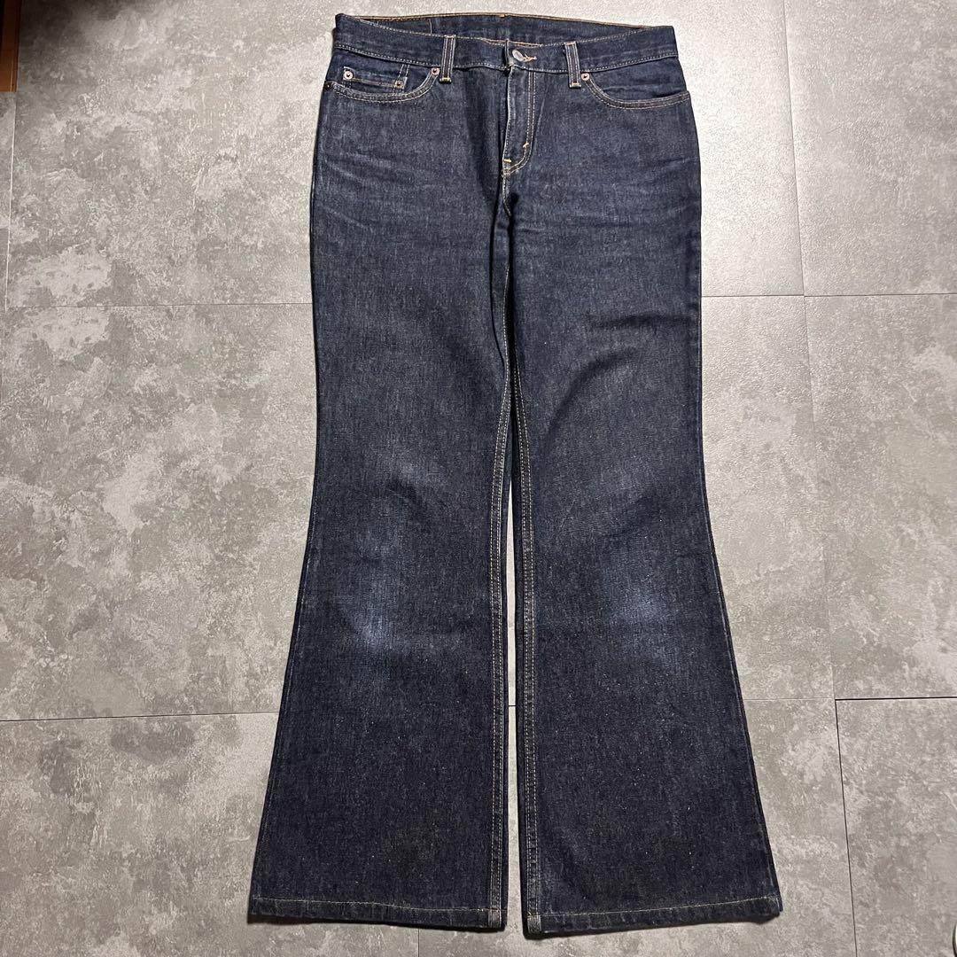 日本人気超絶の USA Indigo 514 Flare Bottoms Bell Levi's Made cut Boot 684646517 パンツ