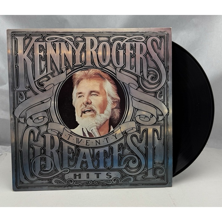 KENNY ROGERS 20 GREATEST HITS Vinyl Lp~1983~EX~Original Inner Sleeve