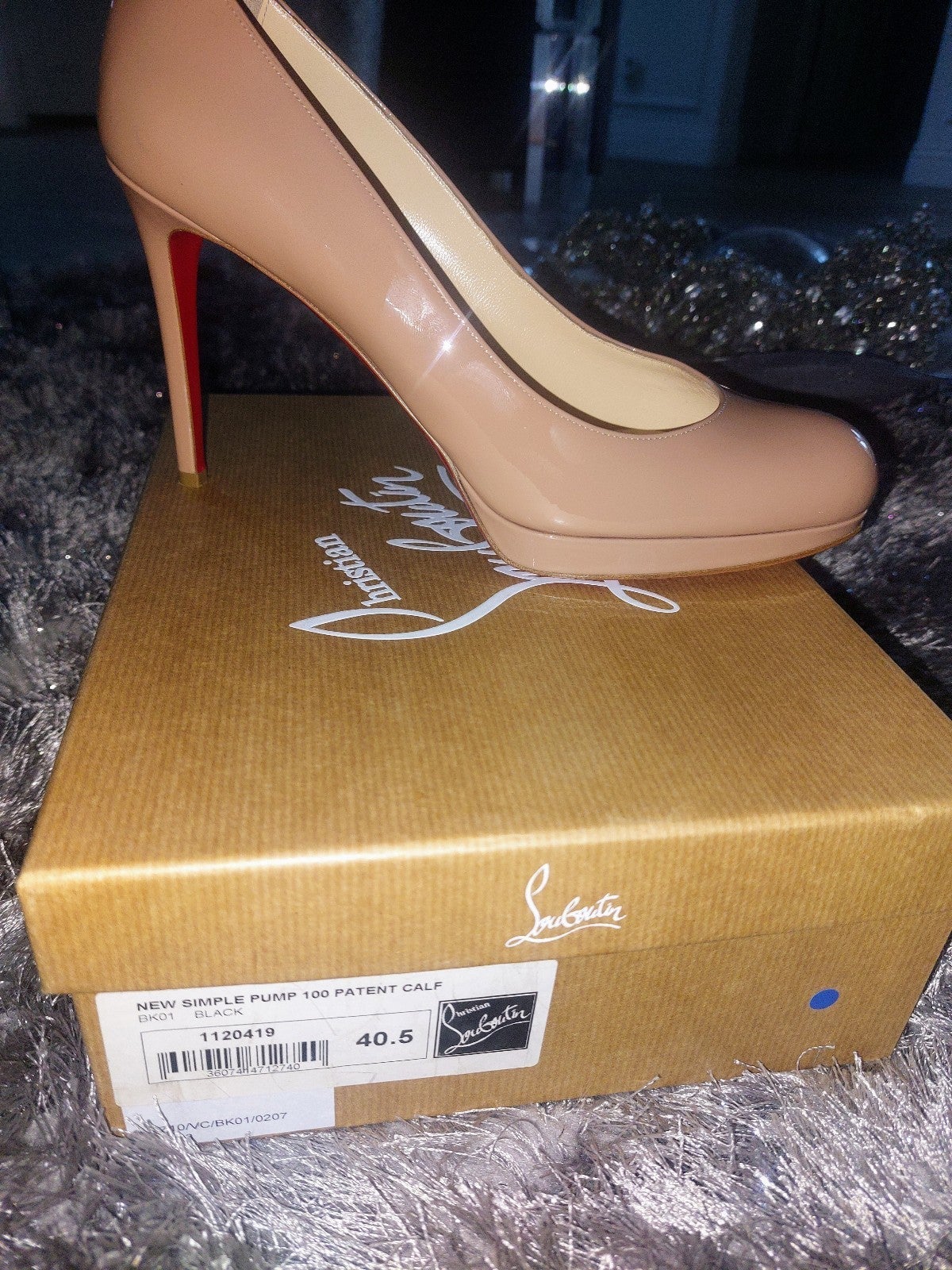 Christian Louboutin New Simple Pumps with 100mm Heels