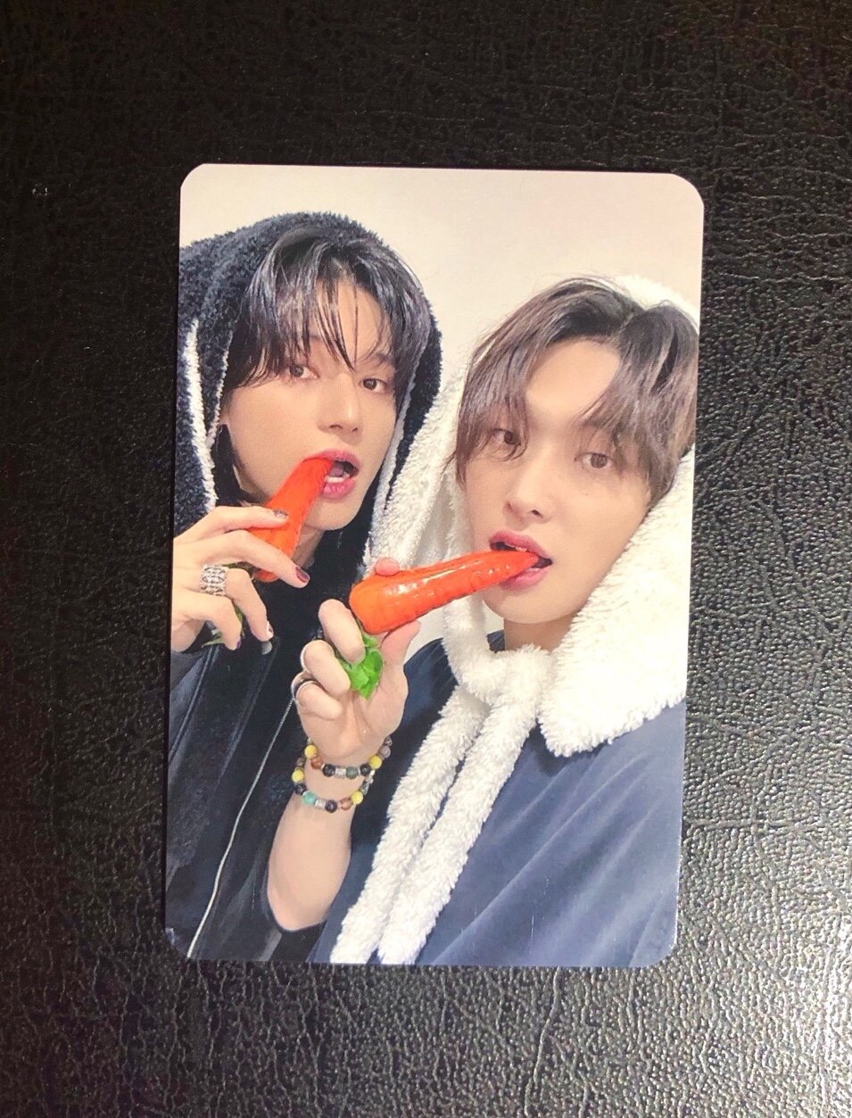 Ateez Wooyoung and Mingi unit Jump Up Lucky Draw bunny pc