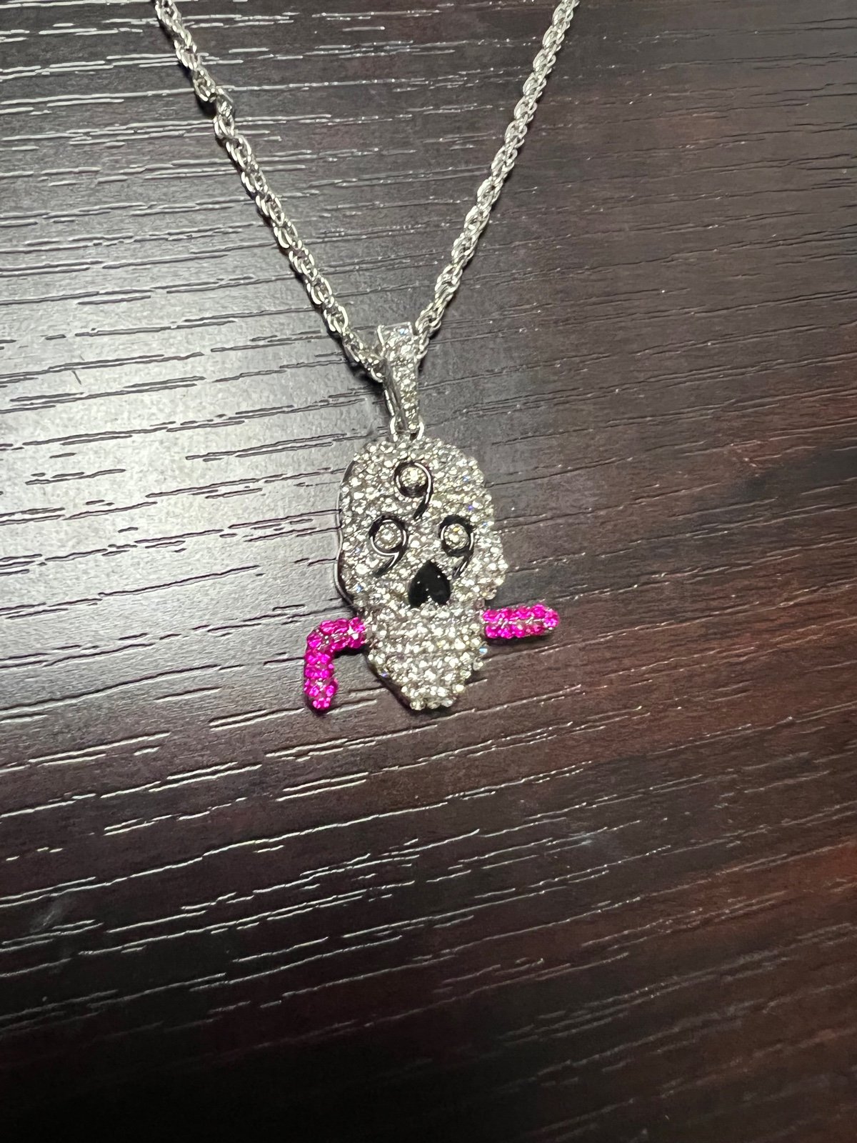 Juice WRLD Skull Necklace 999