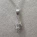 Gorgeous sterling Silver necklace and earrings set