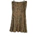 NWT Lauren Ralph Lauren Silk Paisley Skirt Size 1X Green Beige Flounce Plus