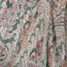 NWT Lauren Ralph Lauren Silk Paisley Skirt Size 1X Green Beige Flounce Plus