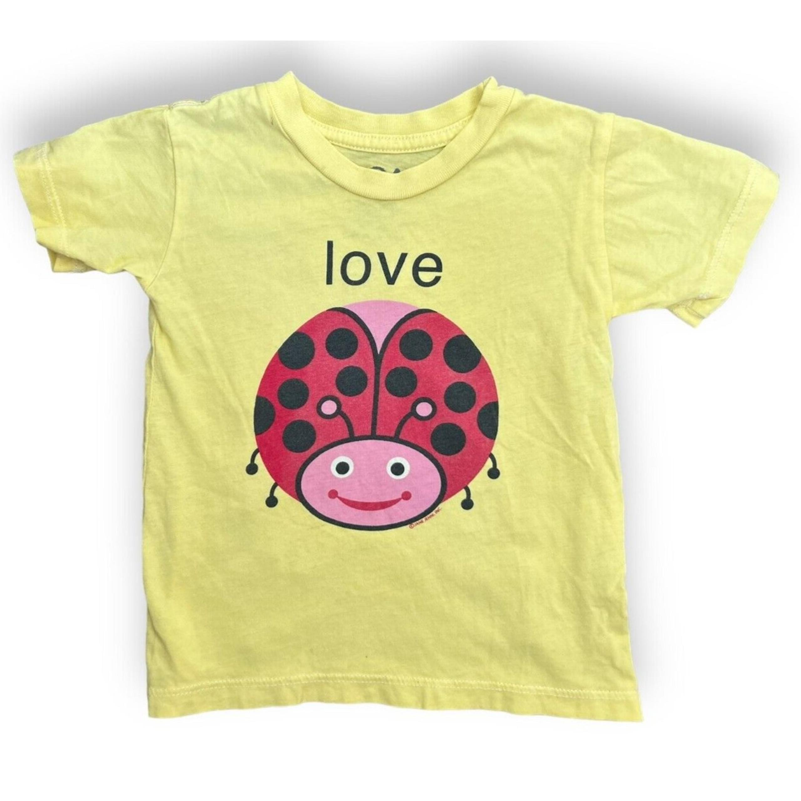 Ladybug Baby T Shirt 6 Months Yellow Ultra Soft Cotton Summer Unisex by 10 again