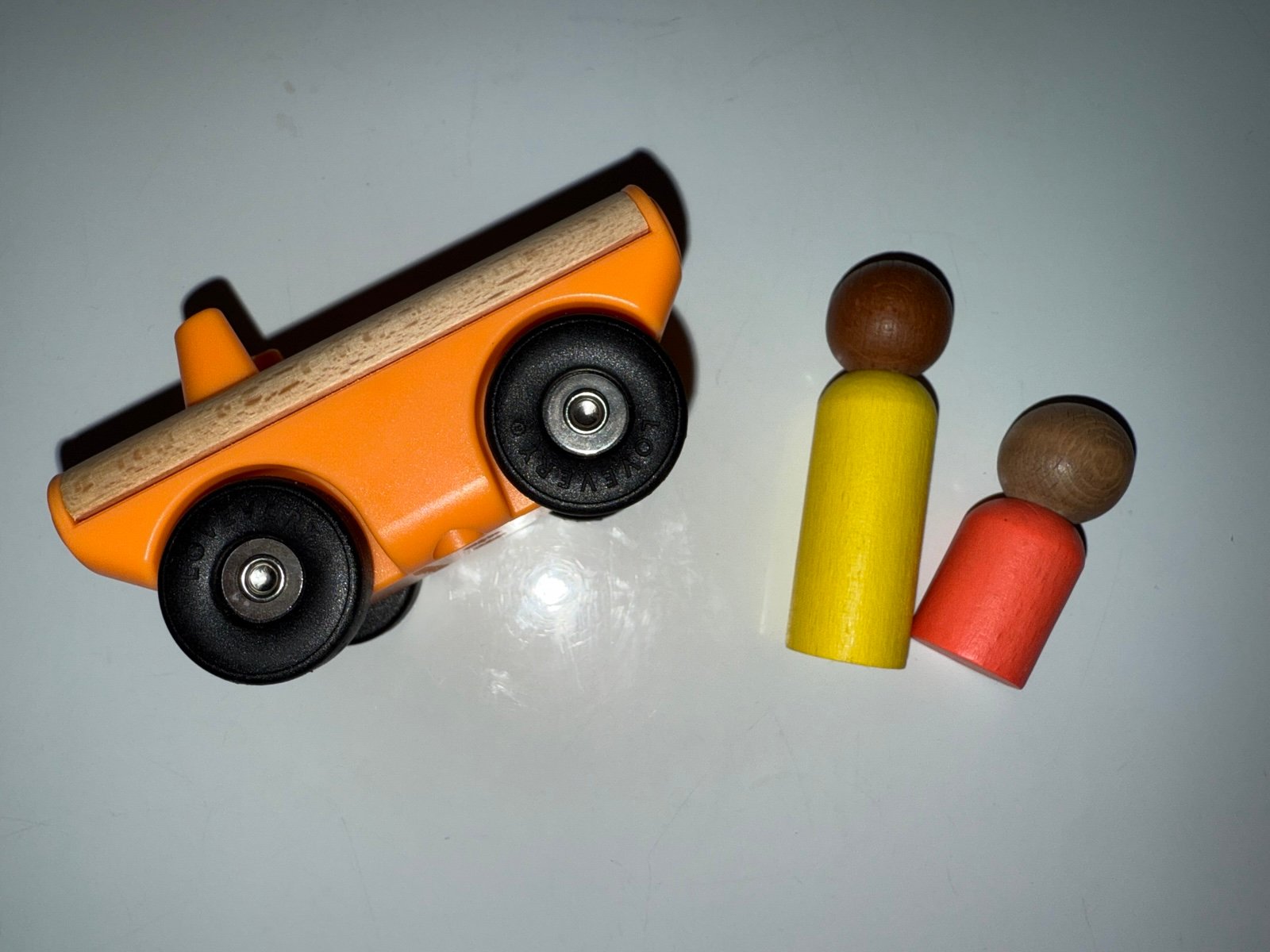 Lovevery Retired peg people and car