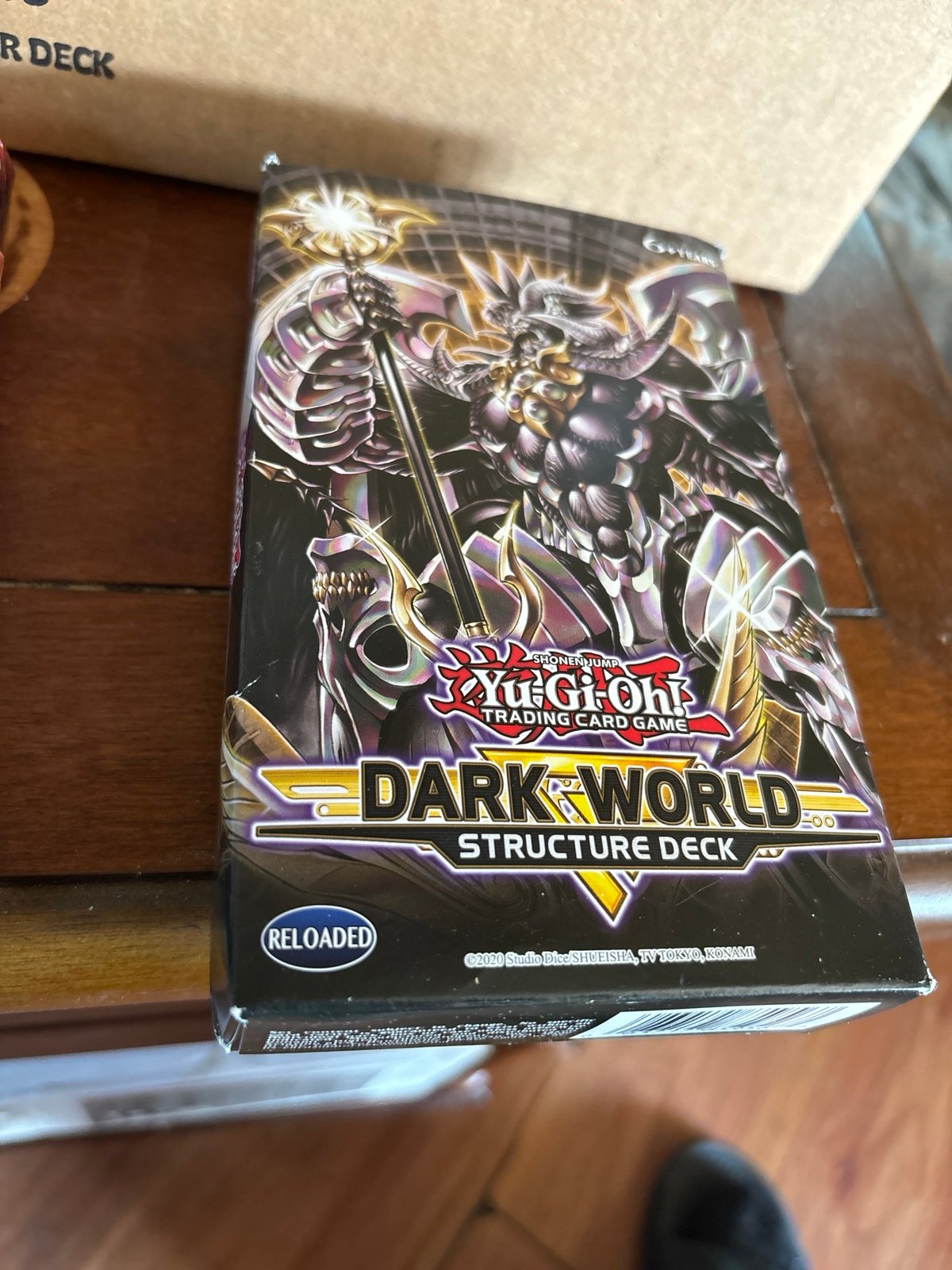 yugioh deck, dark world, structure deck, albaz stricke