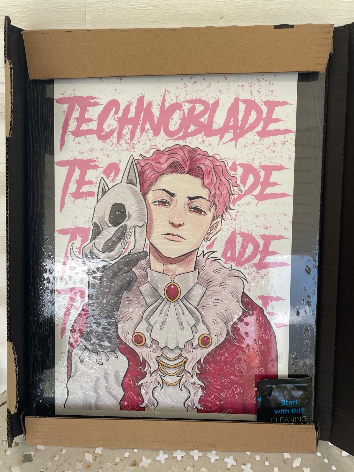 Displate Technoblade Metal Poster
