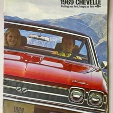 1969 Chevrolet Chevelle Dealer Sales Brochure