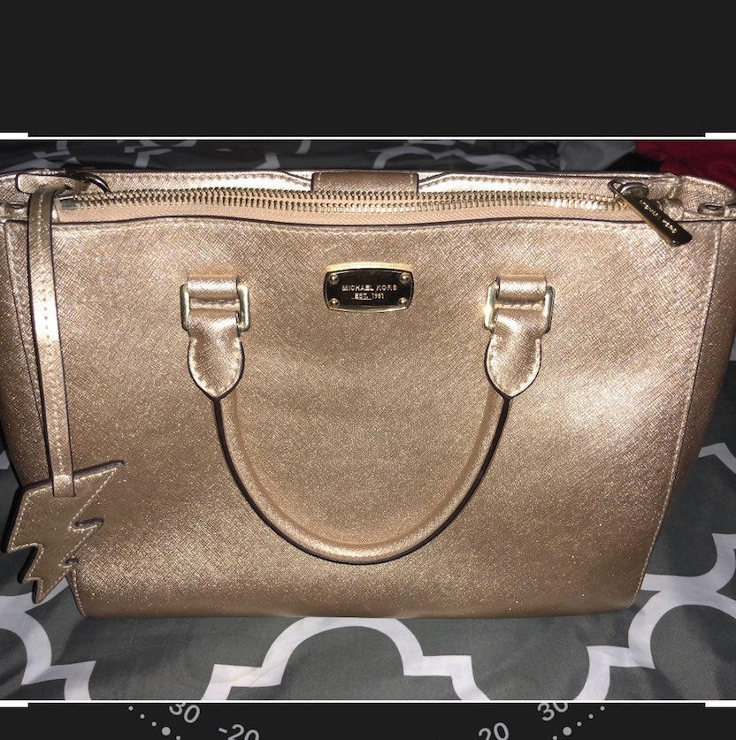 Michael Kors Pale Gold Handbag