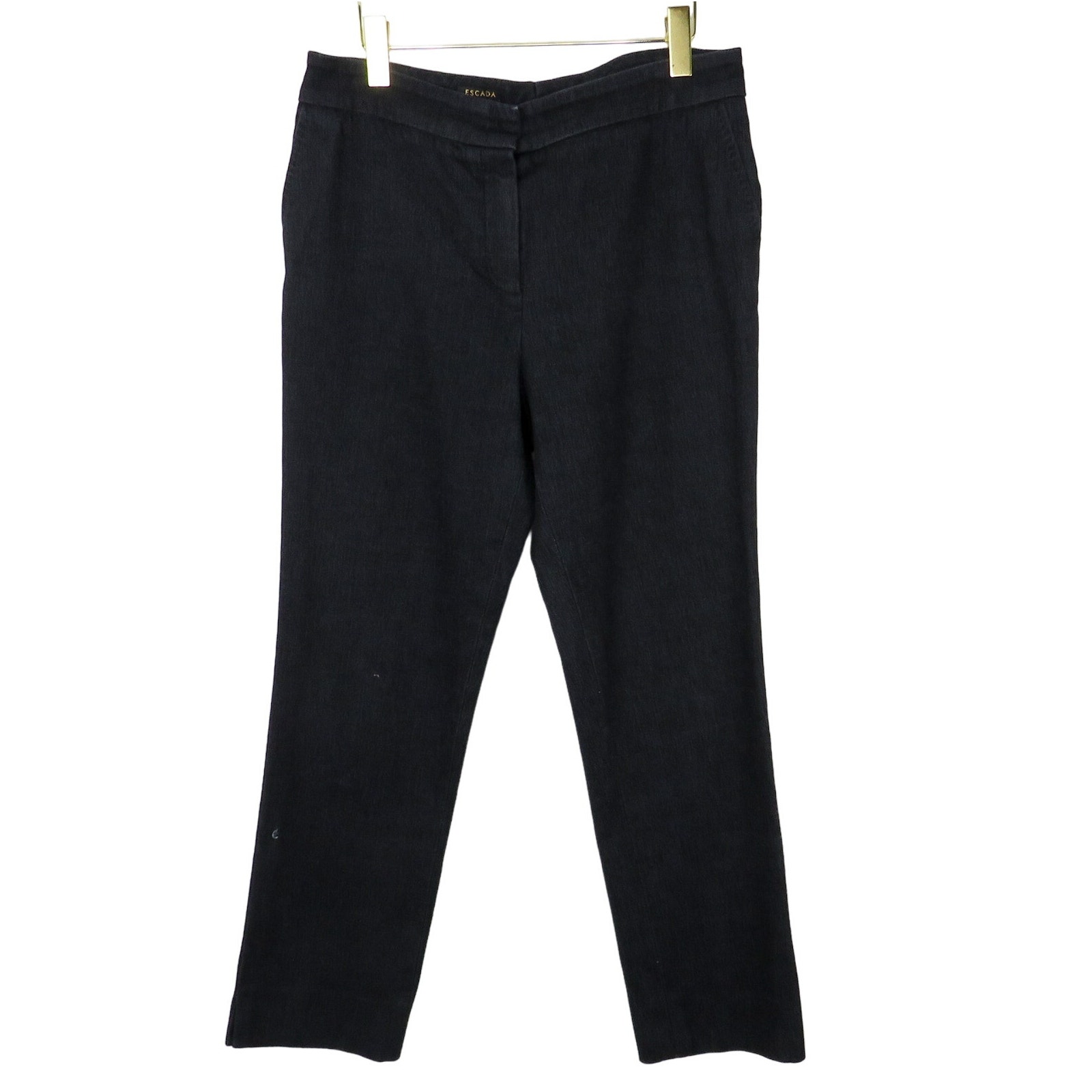 ESCADA Midnight Blue Straight Leg Jeans Size 42 Waist 30