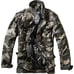 Brandit Britannia mens camouflage canvas field jacket size XXL Dark Camo