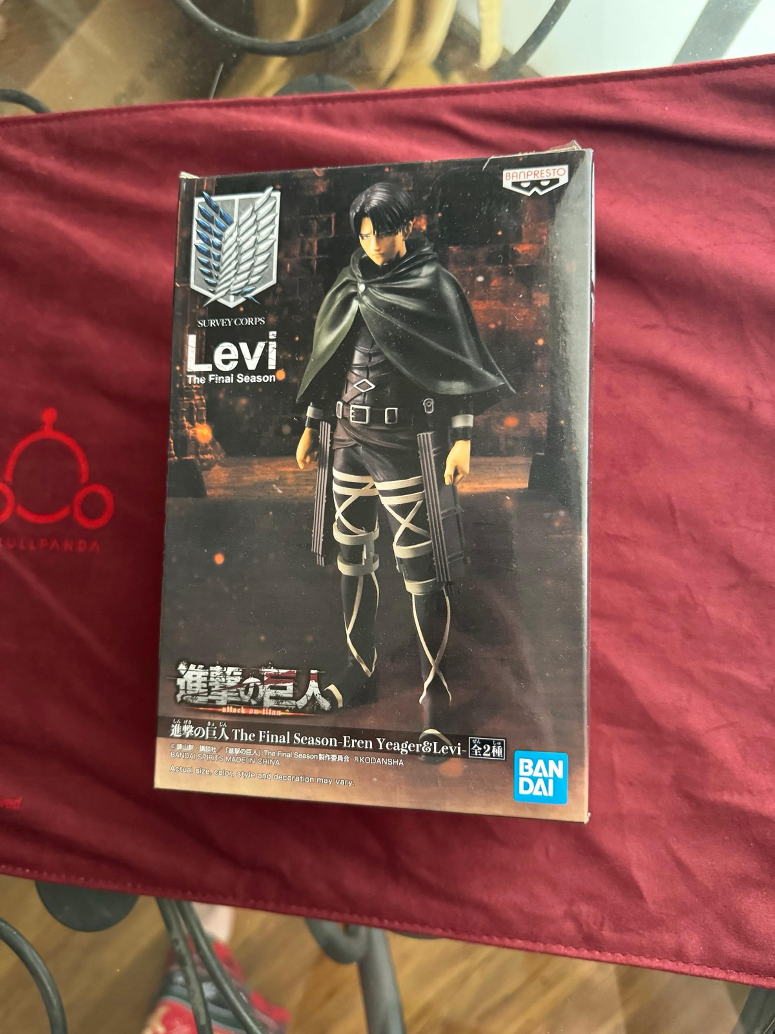 Levi The Final Season Figure Attack On Titan