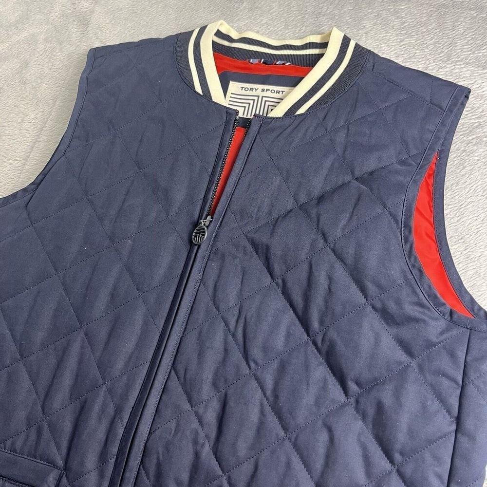 Tory Burch - Tory Sport Down Vest Puffer Jacket - Size Small/P
